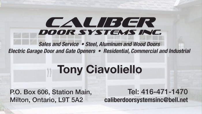 Caliber Door Systems Inc